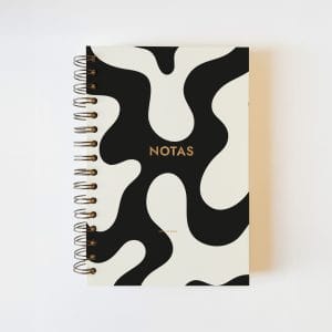 Notas A5 Negro